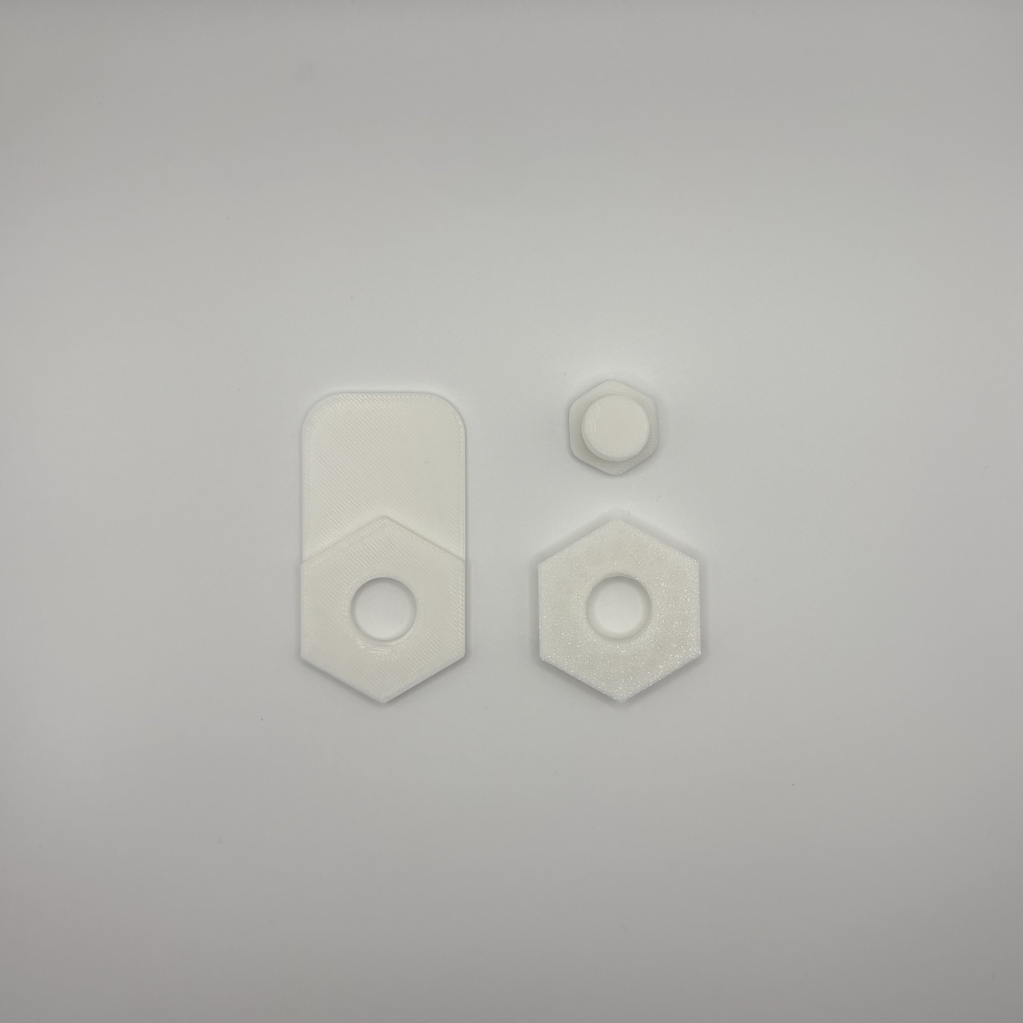 Hex Board Sticky Anchor Accessory - Tool-Free Installation