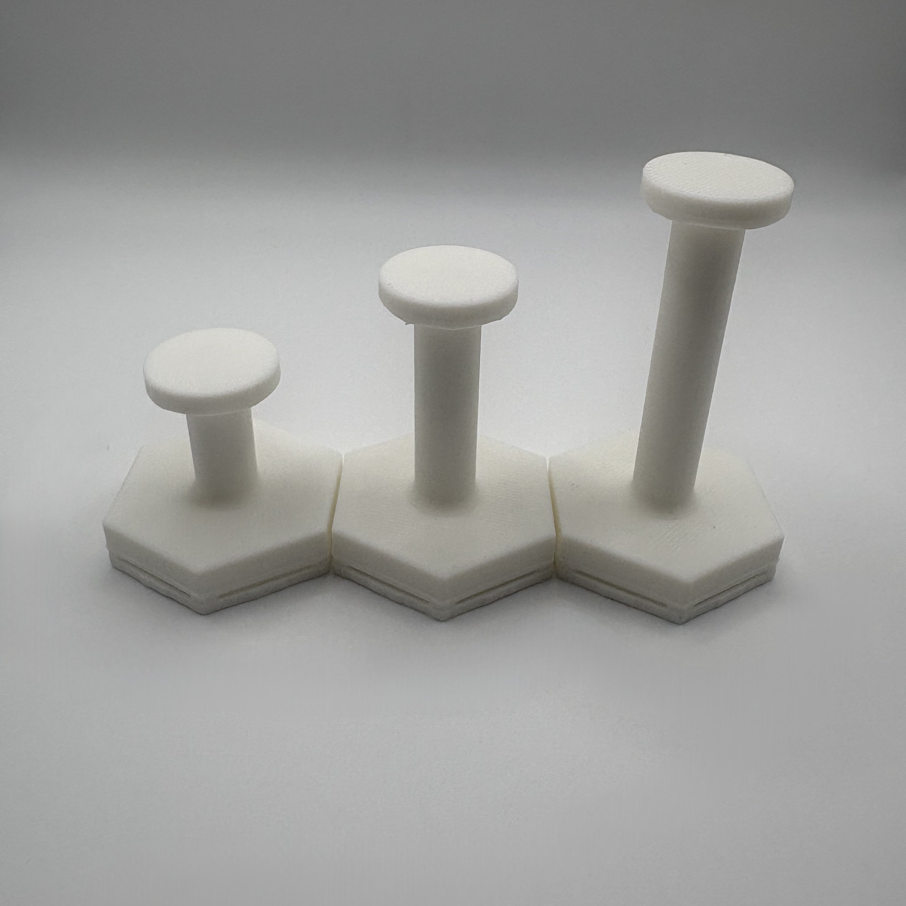 Hex Board Peg Accessory - Modular Enclosure System