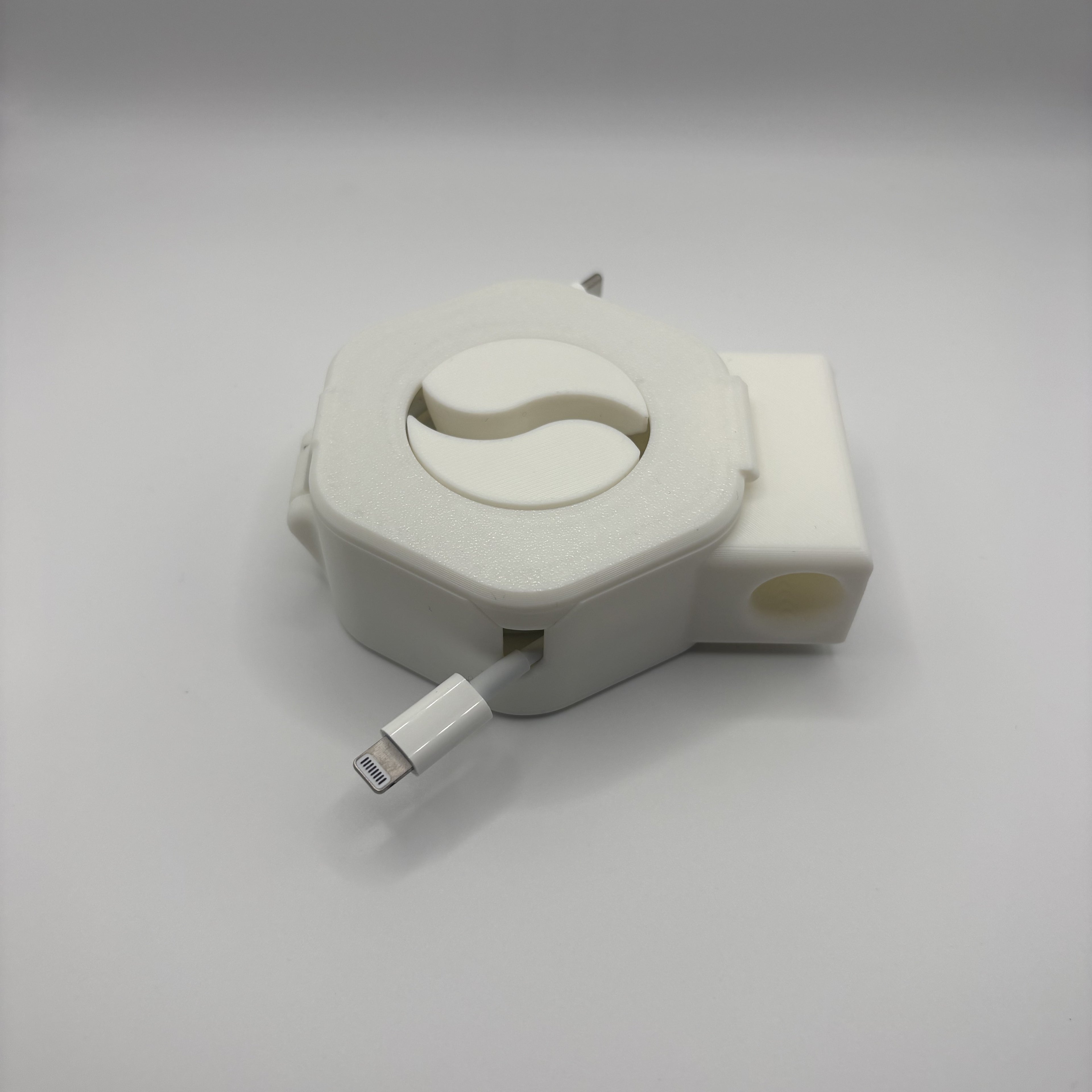 Hex Board Cable Winder Accessory - Organised Cable Management Solution